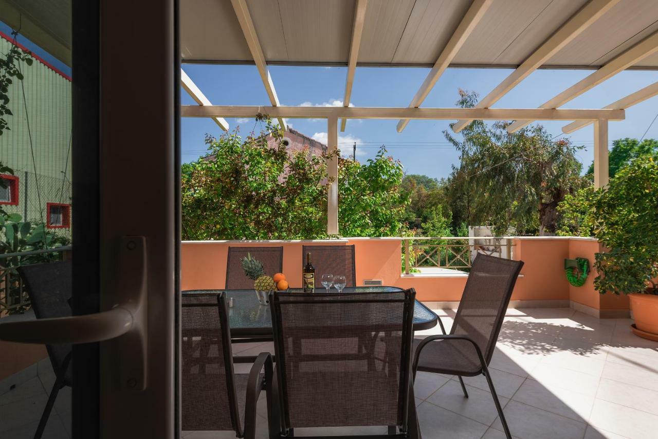 Corfu Villa Potamaki Kompítsion Exterior foto